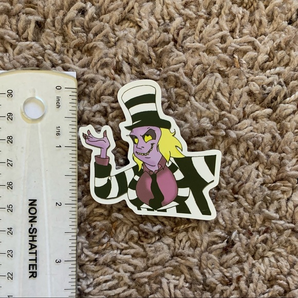 Beetlejuice Vinyl Sticker - Picture 2 of 2